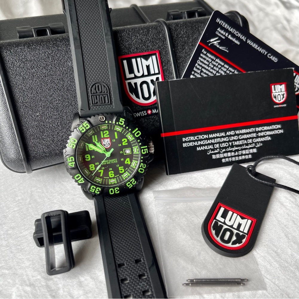 Luminox EVO Navy Seal Men's Black Watch - 3067